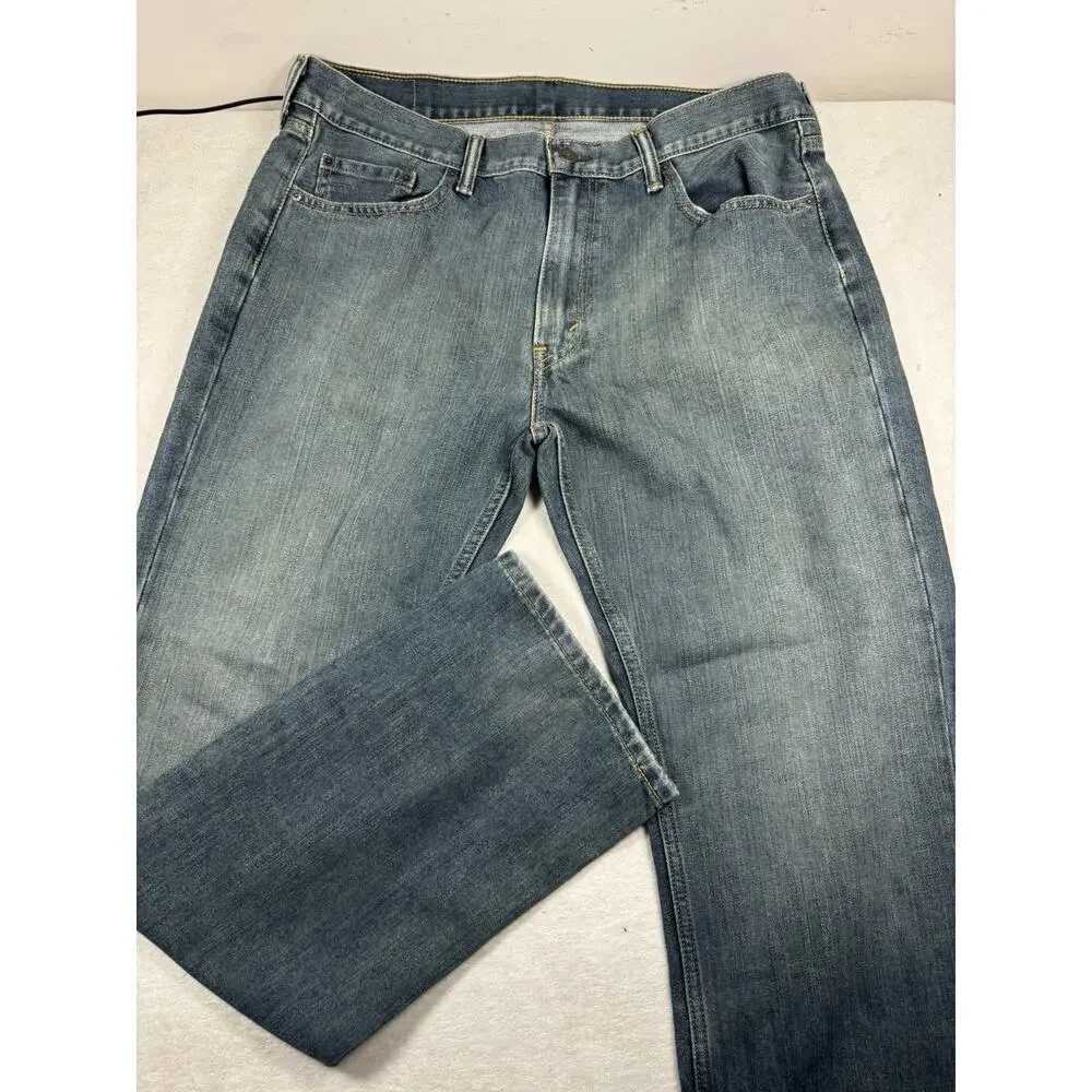 Levi’s 559 Men’s Jeans 36x34 Relaxed Straight Leg Medium Wash Blue Denim